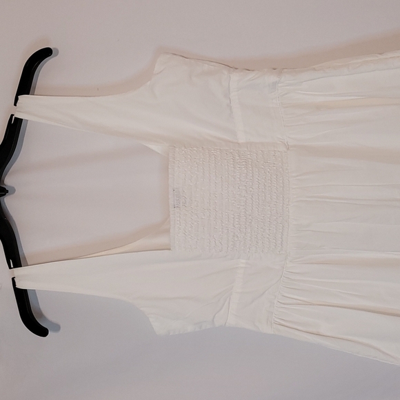 J Crew Button Front Cotton Popplin Dress - Picture 9 of 12